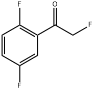 1-(2,5-difluorophenyl)-2-fluoroethanone 结构式