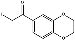 1-(2,3-dihydrobenzo[b][1,4]dioxin-6-yl)-2-fluoroethanone 结构式