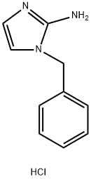 1-BENZYL-1H-IMIDAZOL-2-AMINE HYDROCHLORIDE 结构式