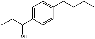 4-Butyl-α-(fluoromethyl)benzenemethanol 结构式