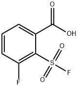 3-氟-2-(氟磺酰基)苯甲酸 结构式