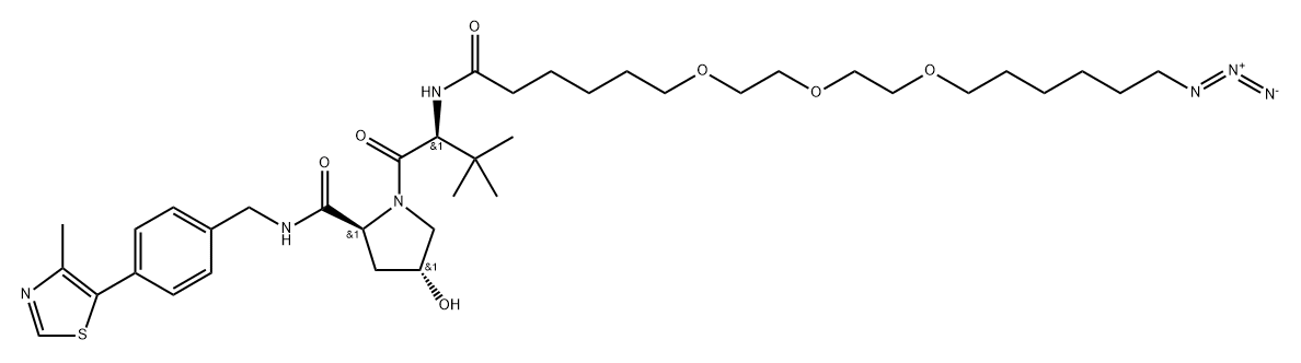 (S,R,S)-AHPC-6-2-2-6-叠氮 结构式