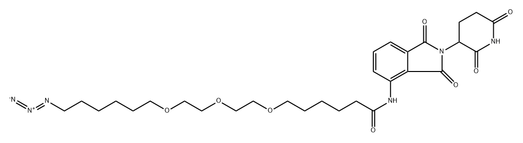 泊马度胺-6-2-2-6-叠氮 结构式