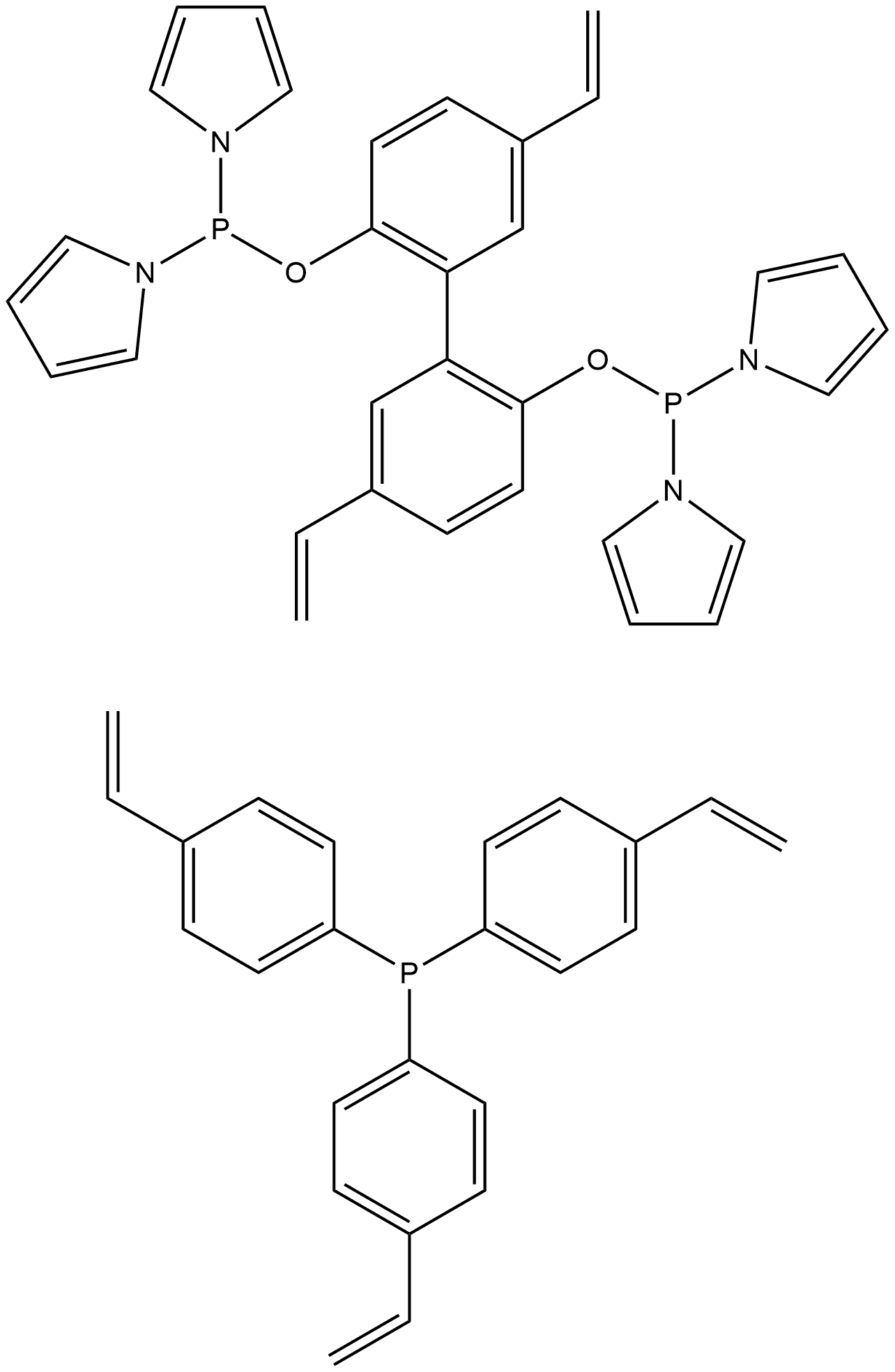 乙烯三苯基膦-BPA共聚物 结构式