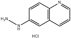 6-Hydrazinylquinolin-1-ium chloride 结构式