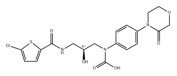 利伐沙班杂质72 结构式