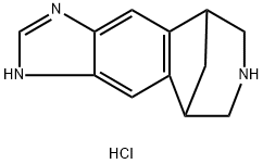伐尼克兰杂质11盐酸盐 结构式