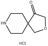 2-氧杂-8-氮杂螺[4.5]癸烷-4-酮盐酸盐 结构式