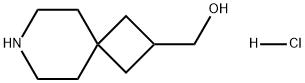 {7-氮杂螺[3.5]壬-2-基}甲醇盐酸盐 结构式