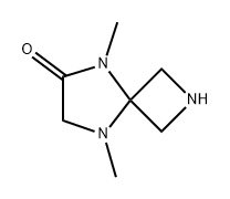 5,8-dimethyl-2,5,8-triazaspiro[3.4]octan-7-one 结构式