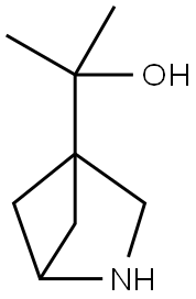 2-(2-氮杂二环[2.1.1]己烷-4-基)丙-2-醇 结构式