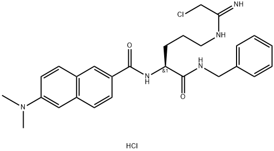 YW3-56 (HYDROCHLORIDE) (TECHNICAL GRADE) 结构式