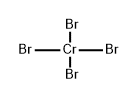 Chromium bromide (CrBr4), (T-4)- (9CI) 结构式