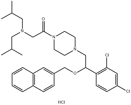 LYN-1604 DIHYDROCHLORIDE 结构式