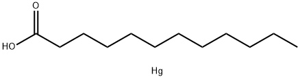 Dodecanoic acid, mercury(2+) salt (2:1) 结构式