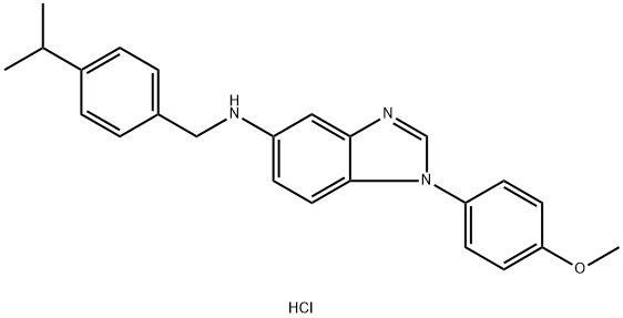 ST-193 (hydrochloride) 结构式