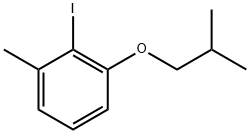 2-iodo-1-isobutoxy-3-methylbenzene 结构式