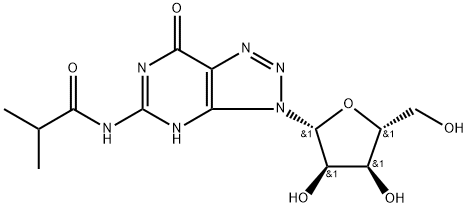 N2-iso-Butyryl-8-azaguanosine 结构式