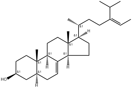 DELTA7-燕麦甾醇 结构式