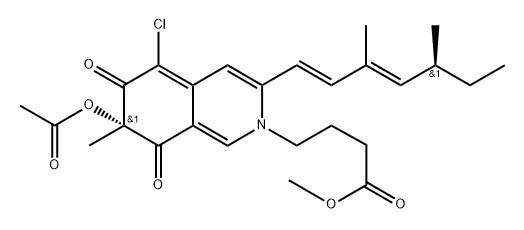Penazaphilone F 结构式