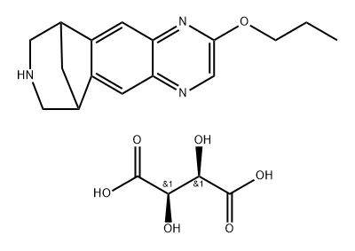 UPSEM 817 TARTRATE 结构式