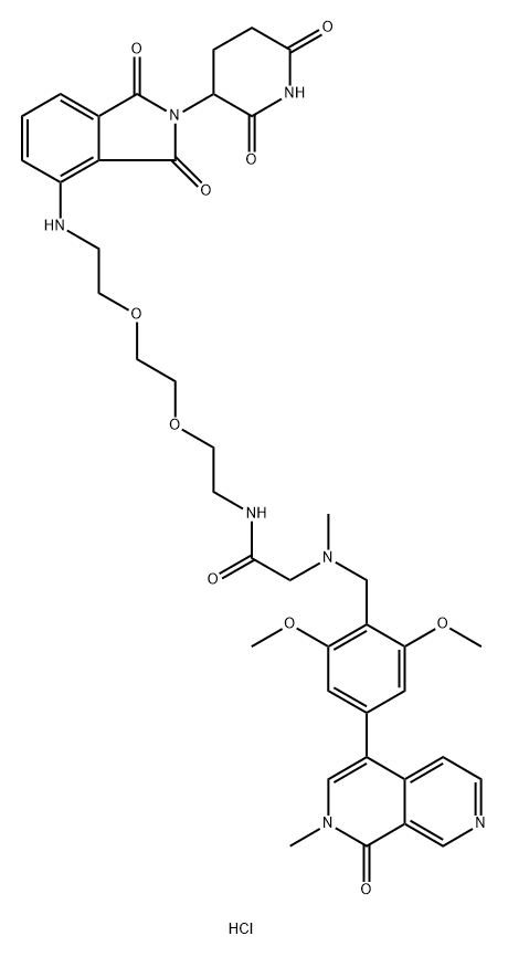 DBRD9 HCL(2170679-45-3 FREE BASE) 结构式