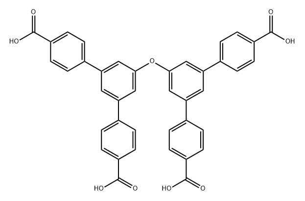 5',5''''-OXYBIS(([1,1':3',1''-TERPHENYL]-4,4''-DICARBOXYLIC ACID)) 结构式