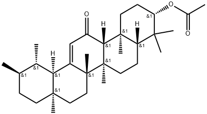 ALPHA-香树脂酮醇乙酸酯 结构式