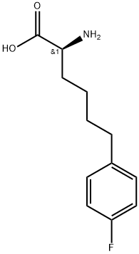 Benzenehexanoic acid, α-amino-4-fluoro-, (αS)- 结构式