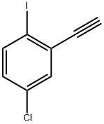 4-氯-2-乙炔基-1-碘苯 结构式