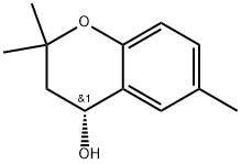 (R)-2,2,6-trimethylchroman-4-ol 结构式