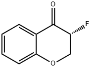 (R)-3-Fluorochroman-4-one 结构式