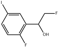 2-Fluoro-α-(fluoromethyl)-5-iodobenzenemethanol 结构式