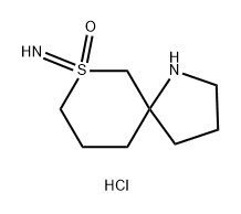 7-imino-7lambda6-thia-1-azaspiro[4.5]decan-7-one dihydrochloride 结构式
