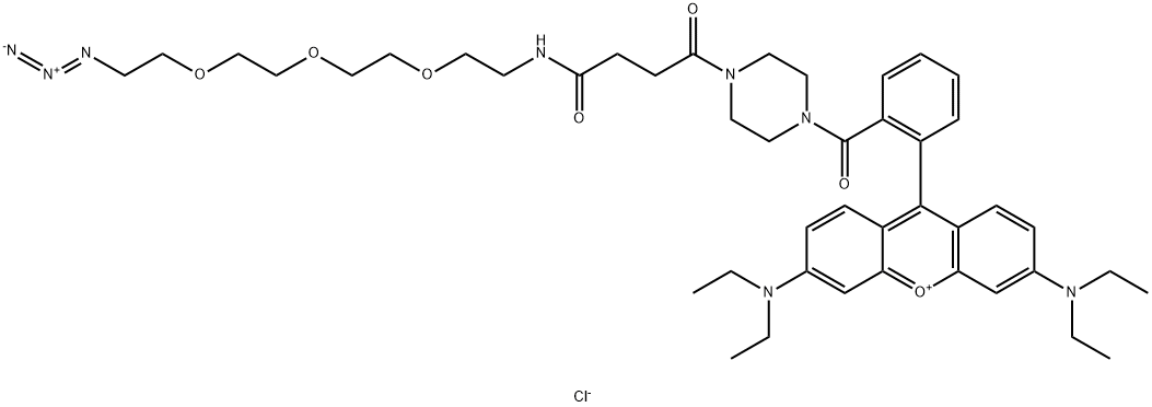 RHODAMINE-N3 CHLORIDE 结构式