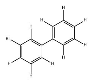 3-溴-1,1'-联苯-2,2',3',4,4',5,5',6,6'-D9 结构式