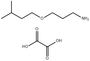 3-(Isopentyloxy)propan-1-amine oxalate 结构式