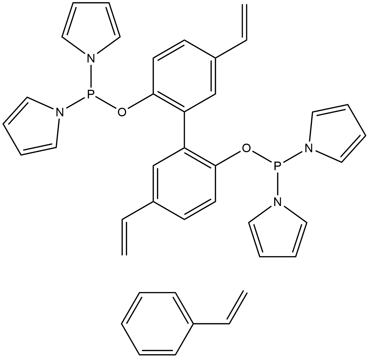 苯乙烯-BPA共聚物 结构式