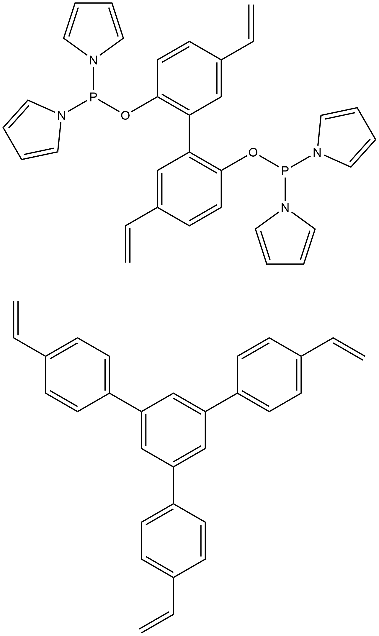 均三苯基苯-BPA共聚物 结构式