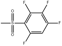 1,2,3,5-Tetrafluoro-4-(methylsulfonyl)benzene 结构式