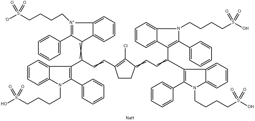 NIR-II有机小分子染料LZ-1105 结构式