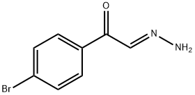 Benzeneacetaldehyde, 4-bromo-α-oxo-, aldehydo-hydrazone 结构式