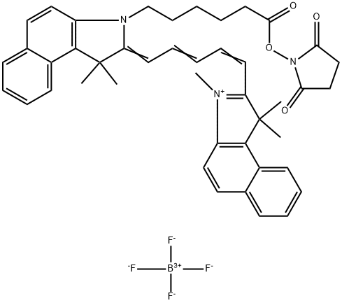 CY5.5活化酯 结构式