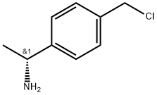 (R)-1-(4-(chloromethyl)phenyl)ethan-1-amine 结构式