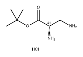 (S)-2,3-二氨基丙酸叔丁酯二盐酸盐 结构式