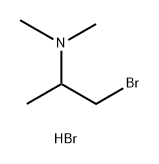 (1-bromopropan-2-yl)dimethylamine hydrobromide 结构式