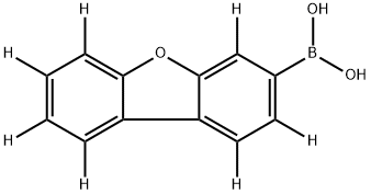 二苯并呋喃-3-硼酸频那醇酯-D7 结构式