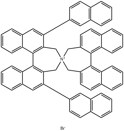 (S S)-BETA-NAPHTHYL-NAS BROMIDE 结构式