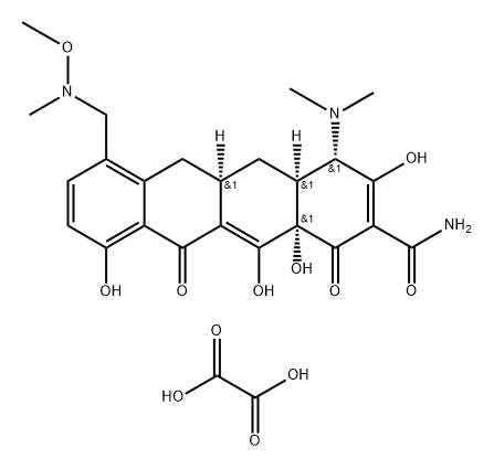 Sarecycline Oxalate 结构式