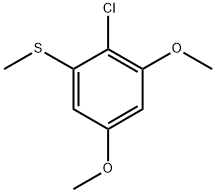 (2-Chloro-3,5-dimethoxyphenyl)(methyl)sulfane 结构式